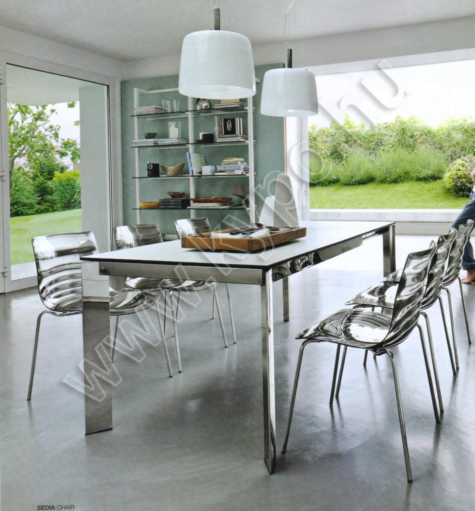 Fémlábas asztalok - modern olasz design butor kanape